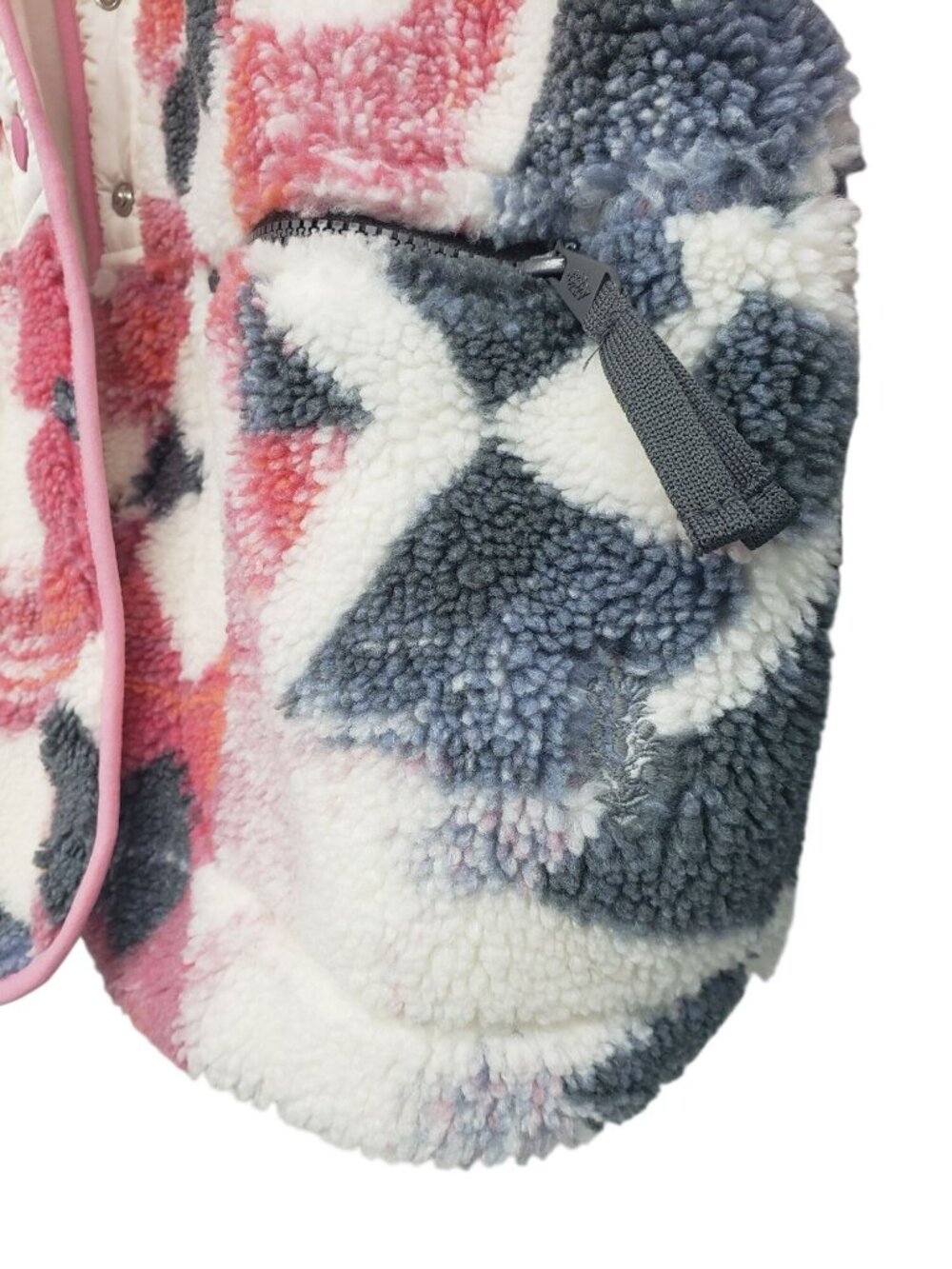 Free People FP Movement Hit the Slopes Mystic Meadow Fleece Sherpa Jacket S - Picture 6 of 16